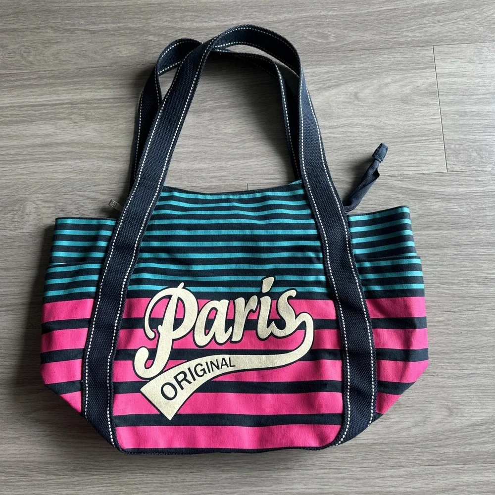 Robin Ruth Paris Multicolor Zip Tote - Picture 11 of 11